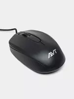 Компьютерная мышь (проводная) Avtech AVT-M102  USB  1000dpi (Арт. - 0844) Black