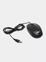  Компьютерная мышь (проводная) Avtech AVT-M102  USB  1000dpi (Арт. - 0844) Black Только в розницу