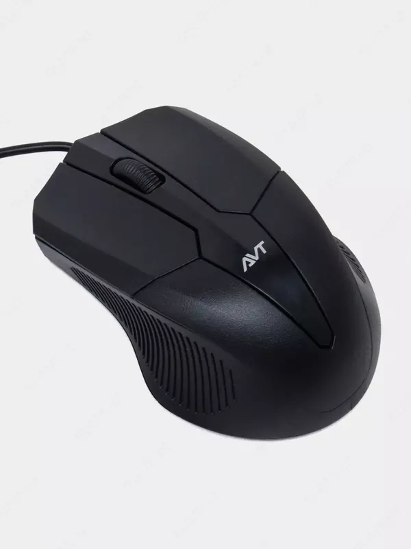 Kompyuter sichqonchasi (simli) "Avtech" AVT-M101, USB, 1000dpi (Art. - 0845) Qora
