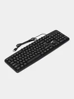  Компьютерная клавиатура (проводная) Avtech KBM-301  USB (Арт. - 0717) Black - 