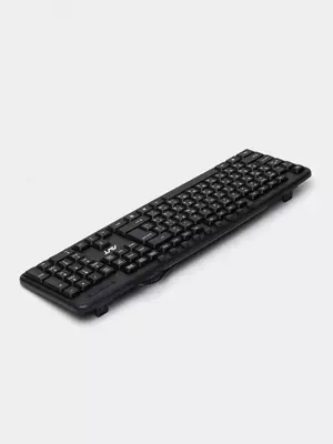 Kompyuter klaviaturasi (simli) "Avtech" KBM-301, USB (0717-modda) Qora
