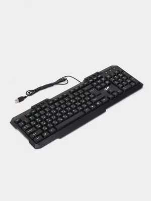Kompyuter klaviaturasi (simli) "Avtech" KBM-302, USB (0719-modda) Qora