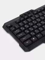  Kompyuter klaviaturasi (simli) Avtech KBM-302  USB (0719-modda) Qora Chakana savdo