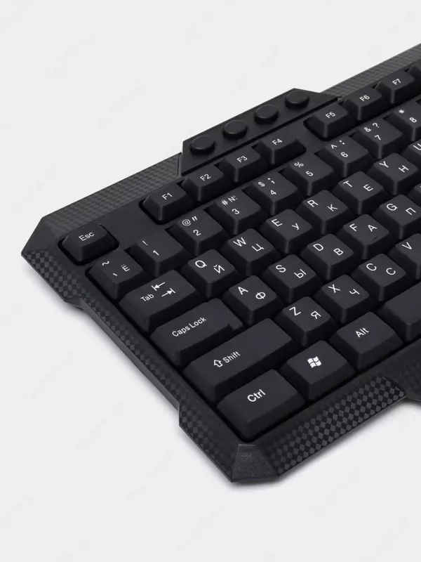 Kompyuter klaviaturasi (simli) "Avtech" KBM-302, USB (0719-modda) Qora