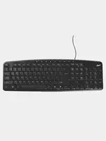  Компьютерная клавиатура и мышь (проводная) Avtech AVT Combo KBM301 + M101  USB (Арт. - 2250) Black - 