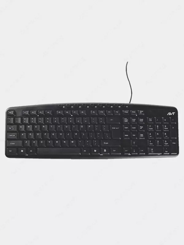 Kompyuter klaviaturasi va sichqonchasi (simli) "Avtech" AVT Combo KBM301 + M101, USB (2250-modda) Qora