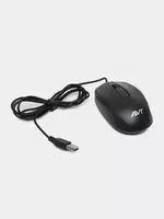  Компьютерная клавиатура и мышь (проводная) Avtech AVT Combo KBM302 + M102  USB (Арт. - 2281) Black - 