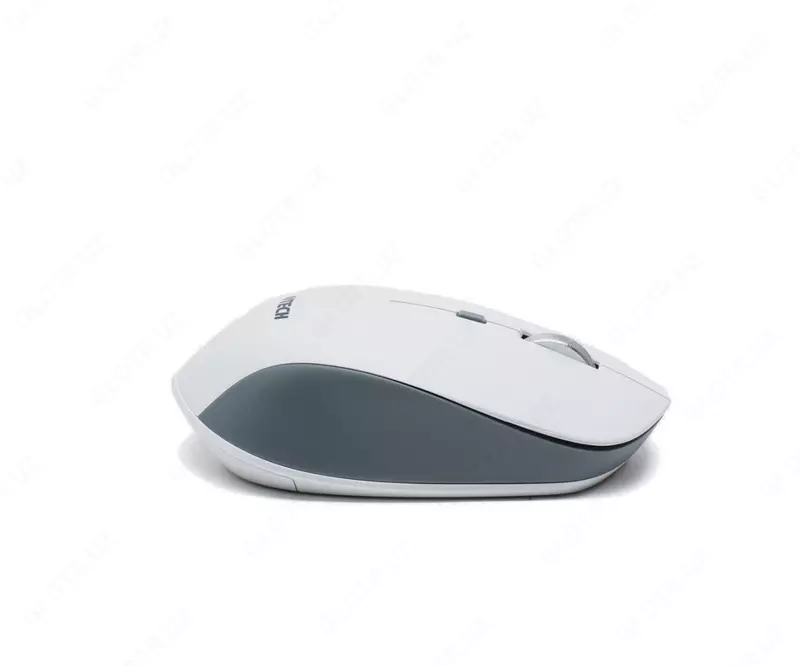 Kompyuter sichqonchasi (simsiz) "Avtech" AVTMW207, USB, 1600 dpi (Art. - 08284) Oq/Kulrang