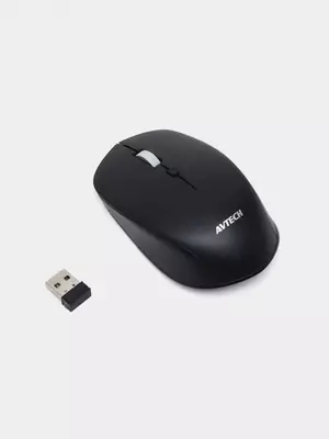 Компьютерная мышь (беспроводная) "Avtech" AVTMW207, USB, 1600dpi (Арт. - 08024) Black