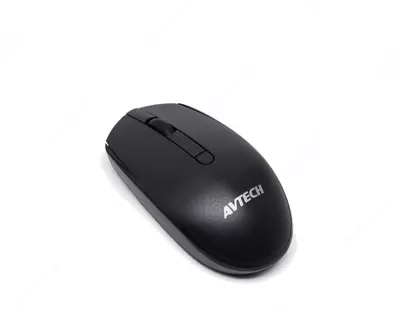 Компьютерная клавиатура и мышь (беспроводная) "Avtech" AVT CW602, USB (Арт. - 22004) Black