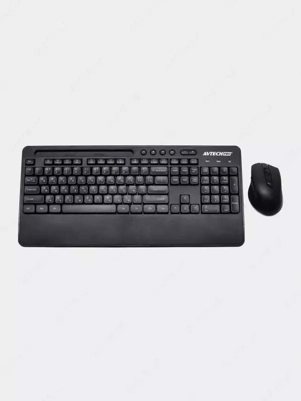 Компьютерная клавиатура и мышь (беспроводная) "Avtech" AVT CW603, USB (Арт. - 22005) Black