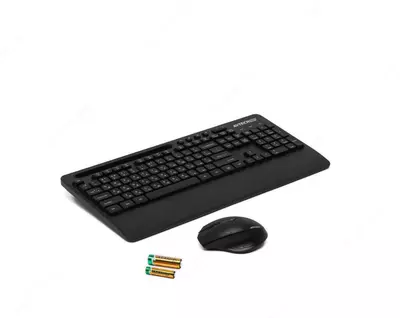 Компьютерная клавиатура и мышь (беспроводная) "Avtech" AVT CW603, USB (Арт. - 22005) Black