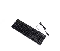  Компьютерная клавиатура и мышь (проводная) Avtech AVT PRO C302  USB (Арт. - 22057) Black - 