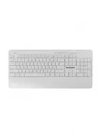  Компьютерная клавиатура и мышь (проводная) Avtech AVT PRO C303  USB (Арт. - 22062) White - 