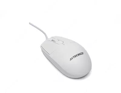 Kompyuter klaviaturasi va sichqonchasi (simli) "Avtech" AVT PRO C303, USB (Art. - 22062) Oq rang