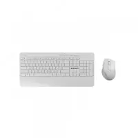 Kompyuter klaviaturasi va sichqonchasi (simsiz) Avtech AVT CW603  USB (Art. - 22009) Oq rang