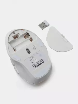 Компьютерная клавиатура и мышь (беспроводная) "Avtech" AVT CW603, USB (Арт. - 22009) White