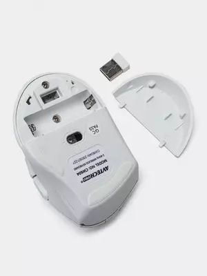 Kompyuter klaviaturasi va sichqonchasi (simsiz) "Avtech" AVT PRO CW604, USB (Art. - 22017) Oq rang