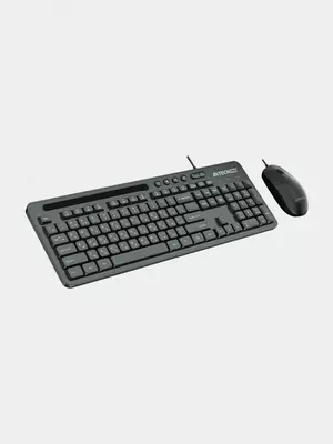 Kompyuter klaviaturasi va sichqonchasi (simli) "Avtech" AVT PRO C304, USB (Art. - 22059) Qora