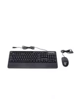 Компьютерная клавиатура и мышь (проводная) Avtech AVT PRO C303  USB (Арт. - 22061) Black