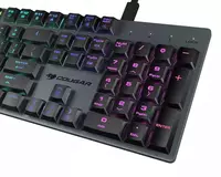  Игровая клавиатура (универсальная) Cougar Luxlim  USB-разъем / USB Type-C  RGB (Арт. - 07139) Black Только в розницу