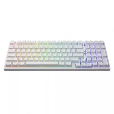 Cougar Ultimus Pro simsiz o'yin klaviaturasi, USB, RGB (Mahsulot raqami 07276) Oq rang