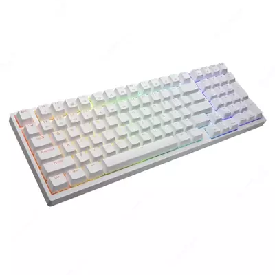 Cougar Ultimus Pro simsiz o'yin klaviaturasi, USB, RGB (Mahsulot raqami 07276) Oq rang