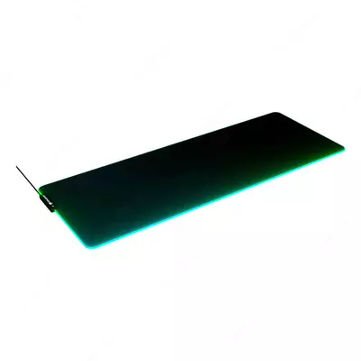 Cougar NEON X ish stoli sichqonchasi uchun taglik, 800x300x4 mm, RGB orqa yoritgich (4672-sonli mahsulot) Qora