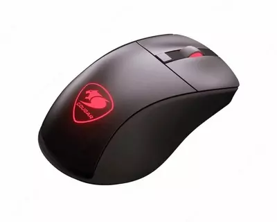 Kompyuter sichqonchasi (simsiz) "Cougar" SURPASSION RX, USB, 7200dpi, RGB, 1.8 m (Art. - 0889) Qora