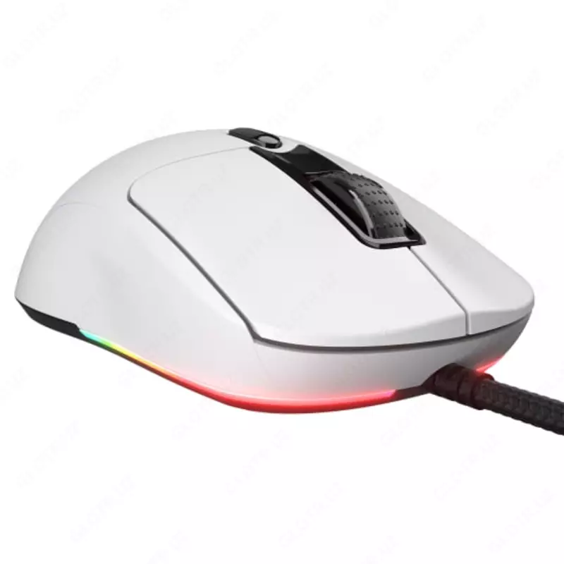 Kompyuter sichqonchasi (simli) "Cougar" Minos Neo, USB, 6200 dpi (Art. - 080319) Oq rang