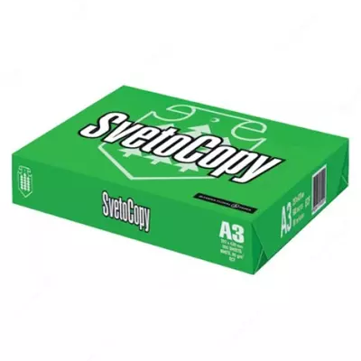 Бумага ксероксная А3 Svetocopy 80гр., 500л., 5 кг, класс С