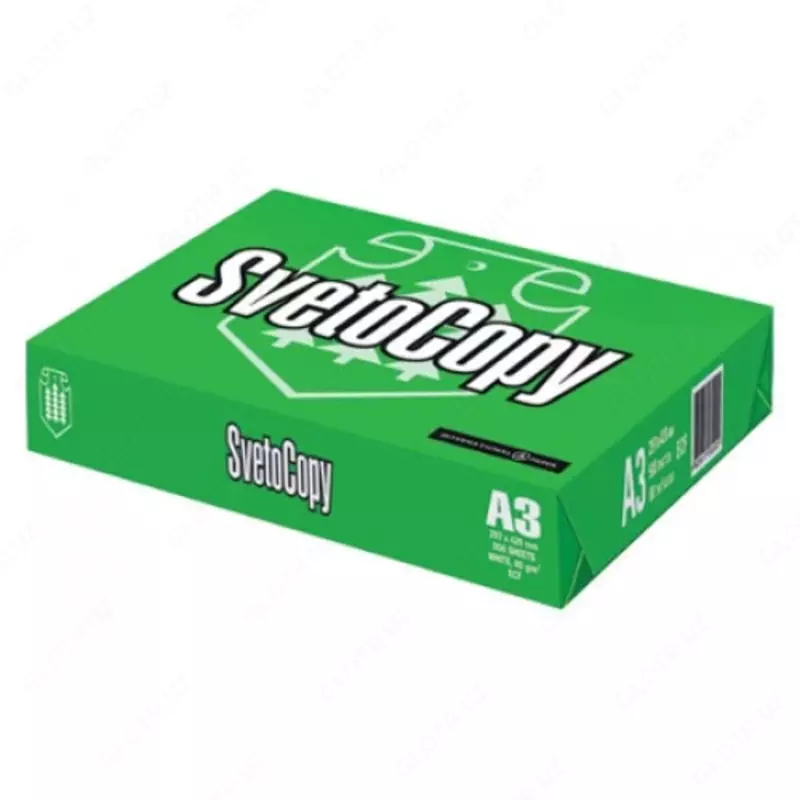 Бумага ксероксная А3 Svetocopy 80гр., 500л., 5 кг, класс С