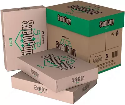 Бумага ксероксная А4 Svetocopy ECO 80гр., 500л., 5 кг. НЕ БЕЛЕНАЯ