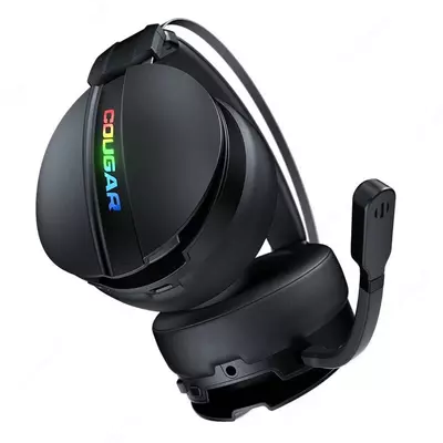 Cougar Omnes Essential simsiz o'yin garniturasi, RGB (Mahsulot raqami 14275) Qora