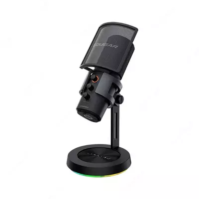 Студийный микрофон "Cougar" Screamer-X, USB Type-C, RGB (Арт. - 46008) Black