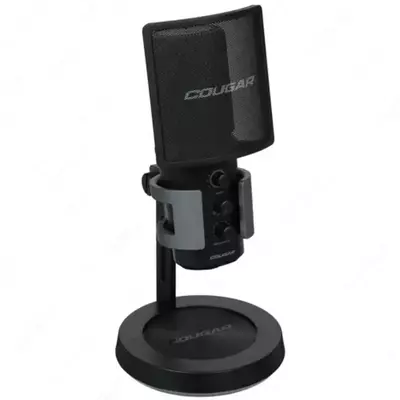 Студийный микрофон "Cougar" Screamer-X, USB Type-C, RGB (Арт. - 46008) Black