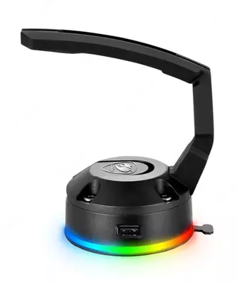 Cougar Bungee Bunker USB RGB kabel ushlagichi (4675-sonli mahsulot) Qora
