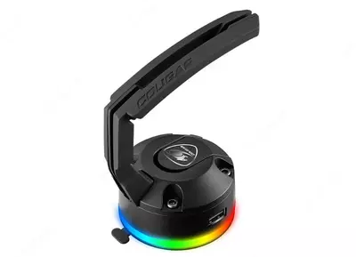 Cougar Bungee Bunker USB RGB kabel ushlagichi (4675-sonli mahsulot) Qora