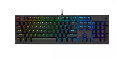 Corsair K60 PRO BLK VIOLA RGB o'yin klaviaturasi (simli) (Mahsulot raqami 07149) Qora