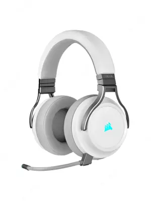 Игровая гарнитура (беспроводная) "Corsair" VIRTUOSO, RGB (Арт. - 14191) White