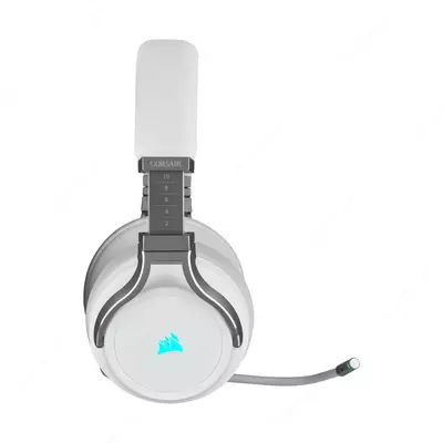 Игровая гарнитура (беспроводная) "Corsair" VIRTUOSO, RGB (Арт. - 14191) White