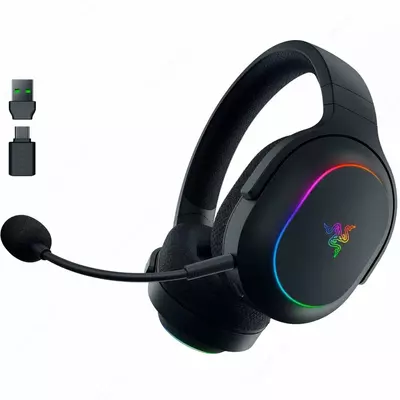 Игровая гарнитура (беспроводная) "Razer" Barracuda X Chroma, RGB (Арт. - 14369) Black