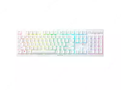 Игровая клавиатура (проводная) "Razer" DeathStalker V2 Pro Tenkeyless, USB, RGB, Red Switch (Арт. - 07259) White
