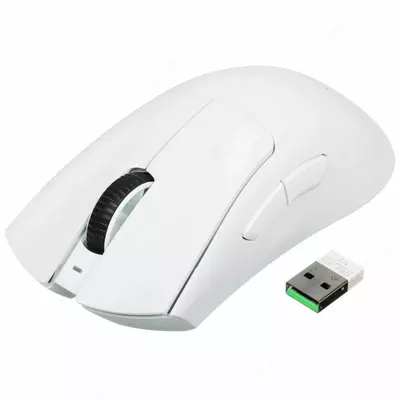Razer DeathAdder V3 Pro simsiz o'yin sichqonchasi, USB, 30000dpi (Mahsulot raqami 08275) Oq rang
