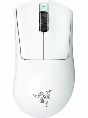 Razer DeathAdder V3 Pro simsiz o'yin sichqonchasi, USB, 30000dpi (Mahsulot raqami 08275) Oq rang