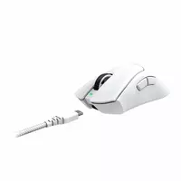  Игровая мышь (беспроводная) Razer DeathAdder V3 Pro  USB  30000dpi (Арт. - 08275) White ООО Power Max Group
