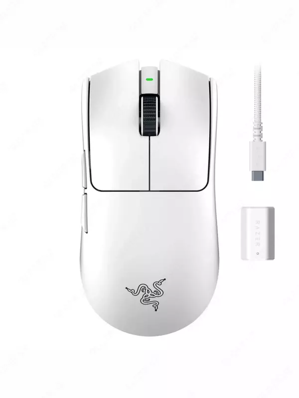 Razer Viper V3 Pro simsiz o'yin sichqonchasi, USB, 35000dpi (Mahsulot raqami 08439) Oq rang