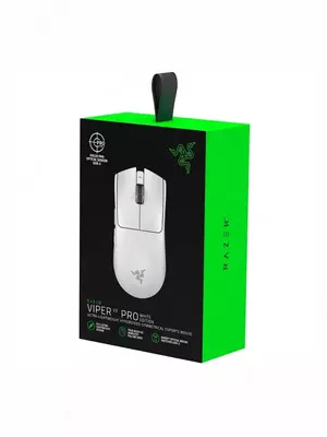 Razer Viper V3 Pro simsiz o'yin sichqonchasi, USB, 35000dpi (Mahsulot raqami 08439) Oq rang