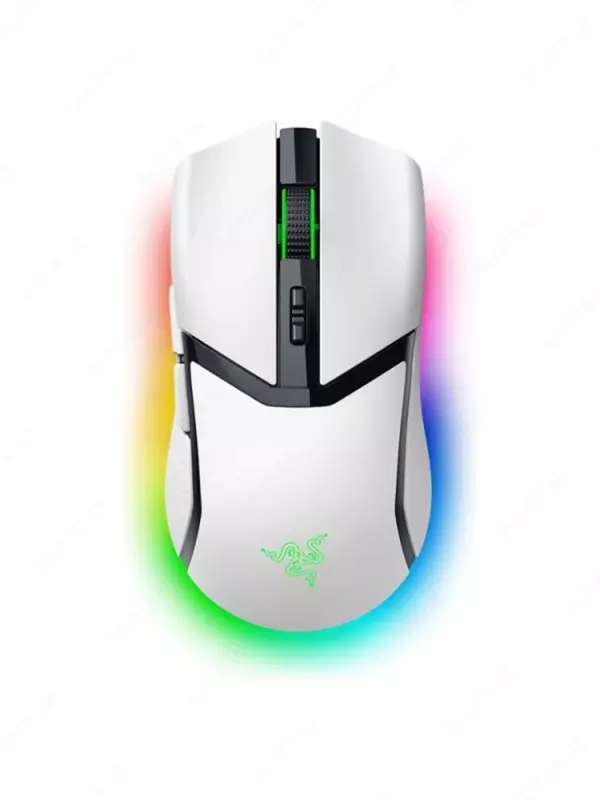 Игровая мышь (беспроводная) "Razer" Cobra Pro, Bluetooth, 30000dpi, RGB (Арт. - 08445) White
