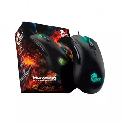 O'yin sichqonchasi (simli) "Avtech" AVT GAMING MAG930, USB, 3200dpi (Art. - 080266) Qora